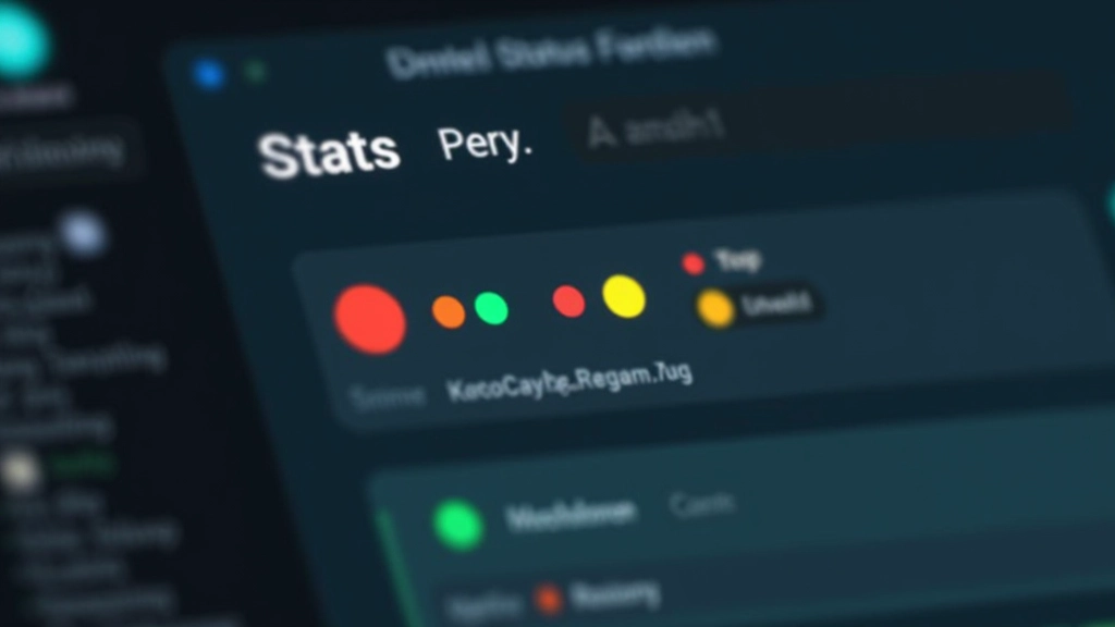 Farbcodierung Warnstufen mit Rot, Gelb und Grün auf modernem Dashboard