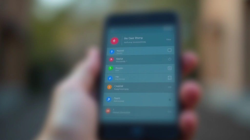 Smartphone-Display mit mehreren Toast-Benachrichtigungen an verschiedenen Positionen und mit unterschiedlichen Auto-Dismiss-Zeiten