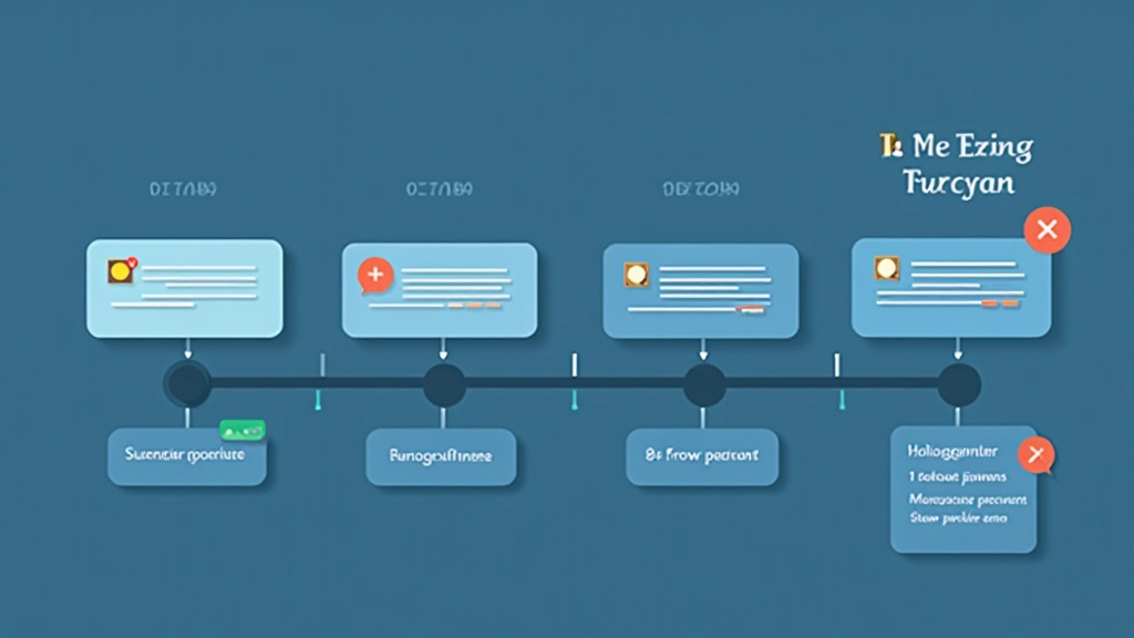 Timeline-Diagramm zeigt das Verhalten von Inline-Statusmeldungen über Zeit - Erscheinen, Persistieren und Verschwinden